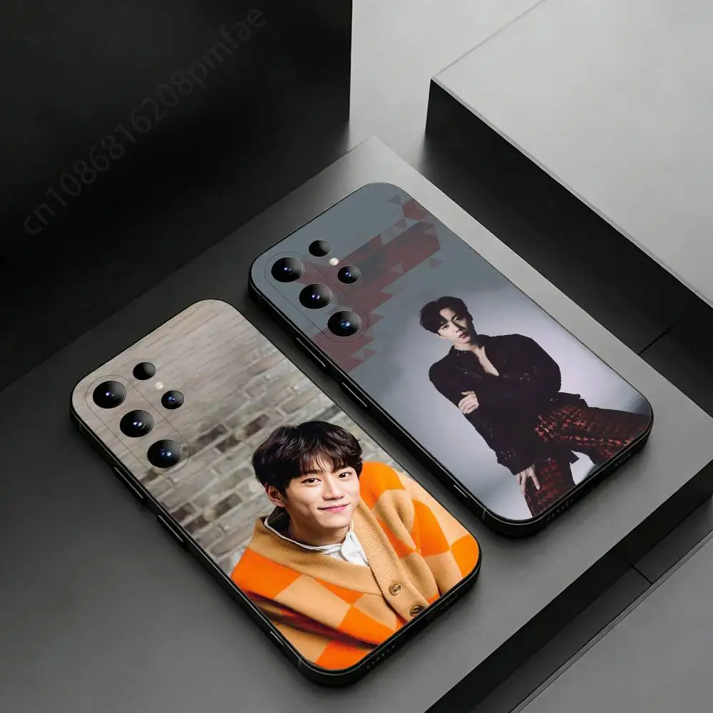 Capa de Telefone do Cantor Lee J-Jun Young para Samsung Galaxy S24,25,26,23 22,21,S20 Plus Ultra FE, capas macias