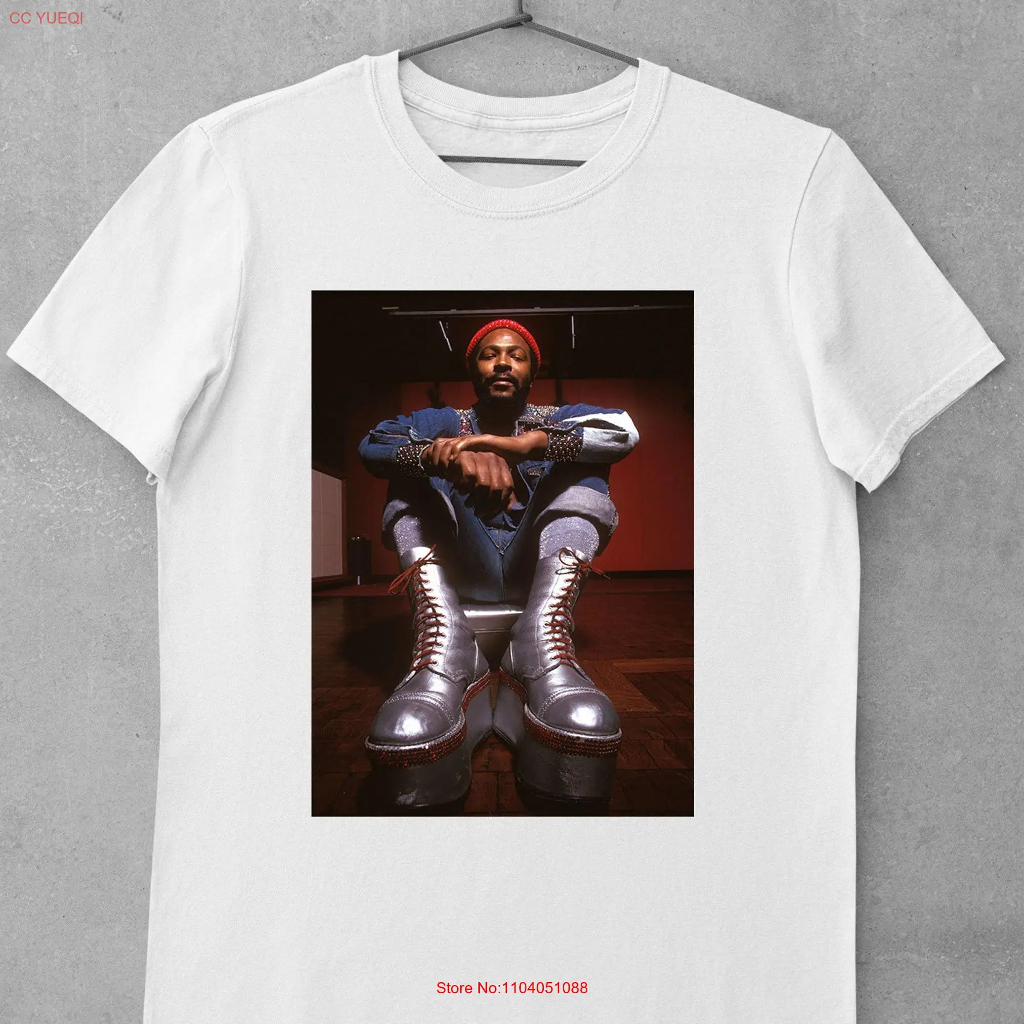 Marvin Gaye Soul Vintage Birthday T Shirt long or short sleeves