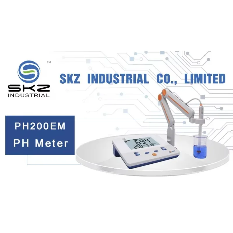 

2026PH200EM Digital PH Meter Portable Benchtop Lab Water Skin Soil Food Tester Sensor Electrode Industrial Use ODM/OEM/OBM