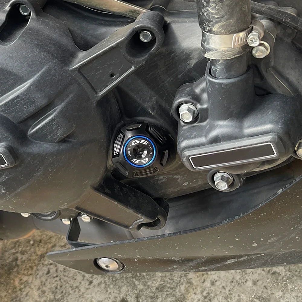 ل BMW R1300GS R 1300GS R 1300 GS مغامرة ADV 2024 2025 دراجة نارية CNC زيت المحرك غطاء فتحة التعبئة التوصيل قبعات صمام الإطارات اكسسوارات