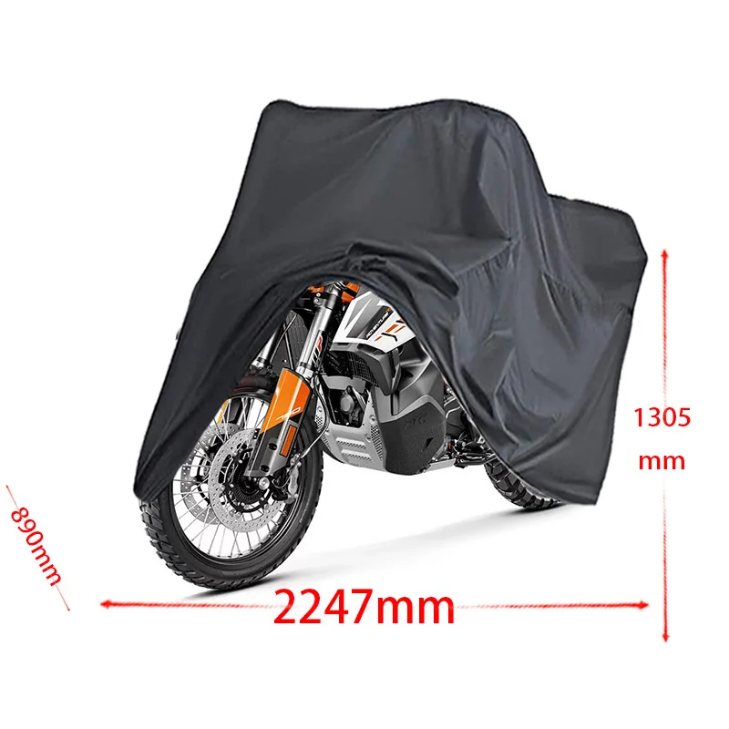 

For KTMR2R 790 Adventure motorcycle cover Full car Sun protection dust no ear thickened Oxford clothcover