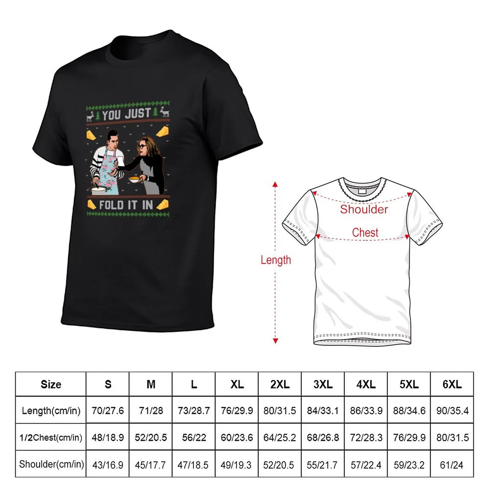 Schítt's Christmas Créék You Just Fold It In Christmas T-Shirt kawaii clothes new edition t shirt workout shirts for men