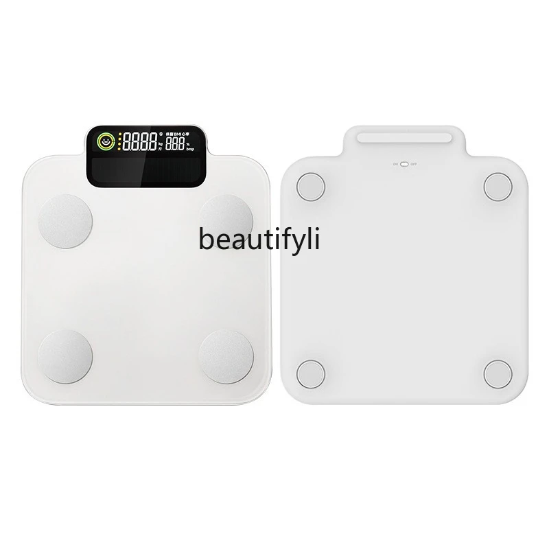

Light energy body fat scale Bluetooth scale weighing electronic, household, household accurate weight scale
