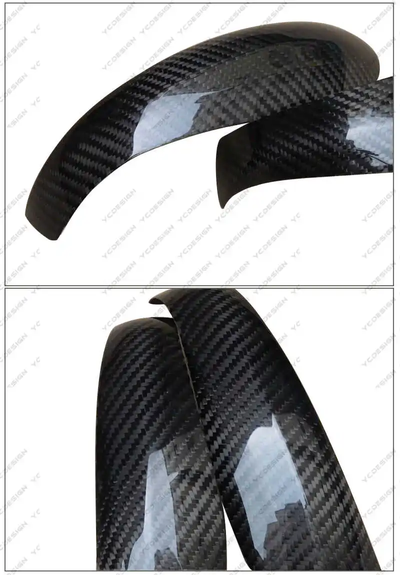 Car Accessories Carbon Fiber  Mirror Coverwith Fit For 2005-2012 Porsche 911 997