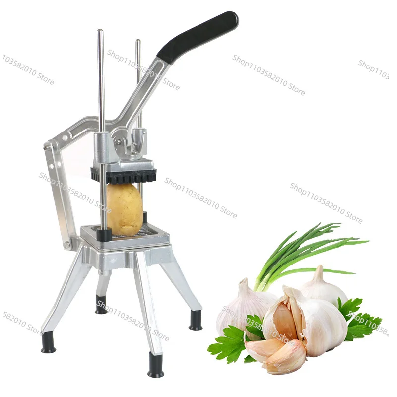 

Slicing machine Potato dicing machine Commercial cutting potato chips Machine Cucumber Radish chips French fries Artifact