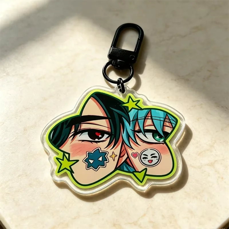 Alien Stage Ivan till Acrylic Star Keychain ALNST Ivan & till Fan Art Collectible Keychains for Fans