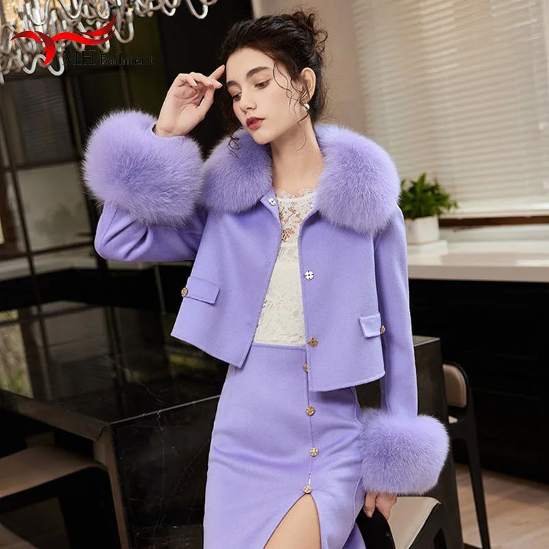 col-carre-en-veritable-fourrure-de-renard-et-ensemble-echarpe-en-fourrure-de-raton-laveur-pour-femme-accessoire-de-mode-epais-et-chaud-pour-l'hiver-ideal-pour-assortir-aux-manteaux-et-aux-echarpes