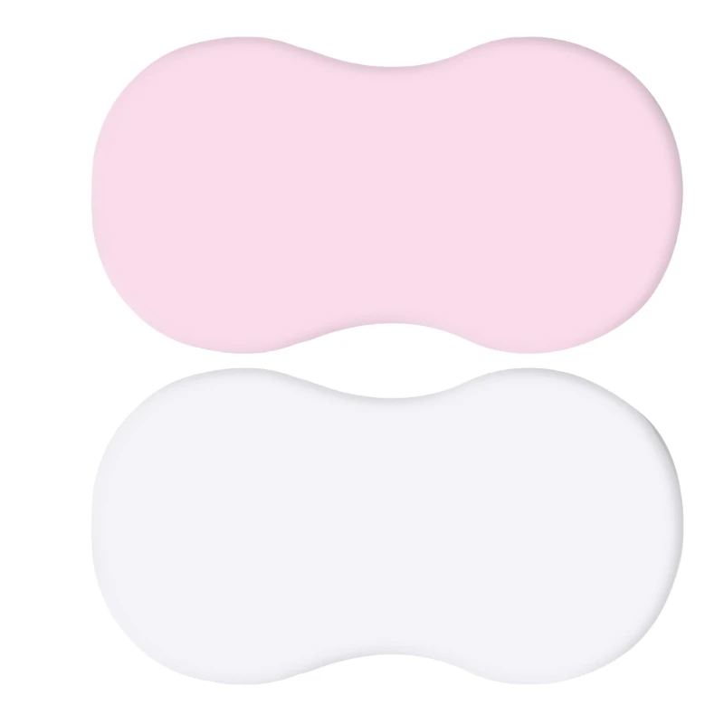 Pack of 2pcs Baby Crib Fitted Sheets Breathable for Bassinet Sleeper