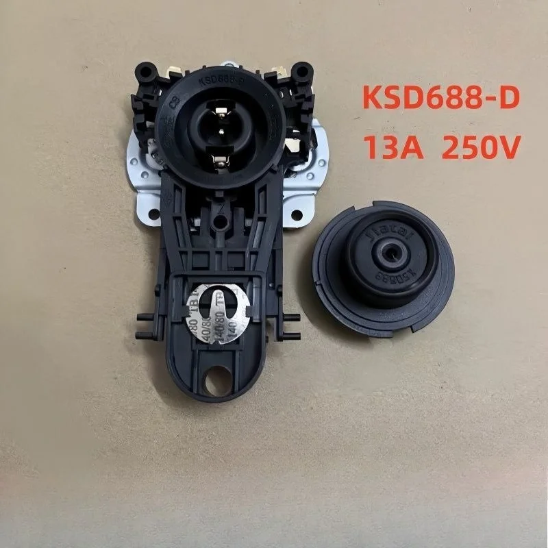 Acoplador de control de temperatura Hervidor eléctrico con orificio vapor KSD688-D 13A 250V