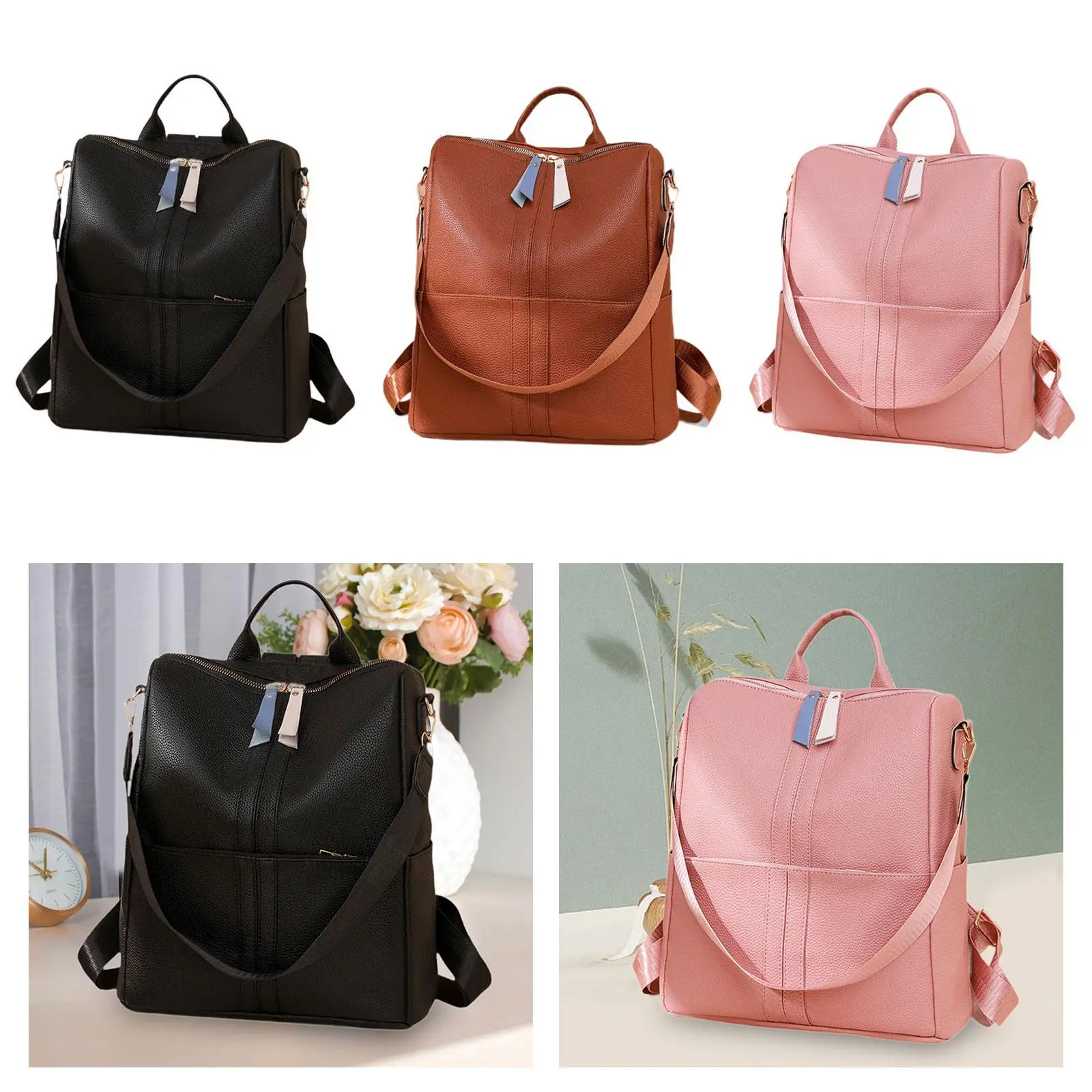 School Backpack Easy to Store Retro-styled Compact Fashion Space-saving Knapsack for Birthday Gifts Commuting Work Hiking Women
