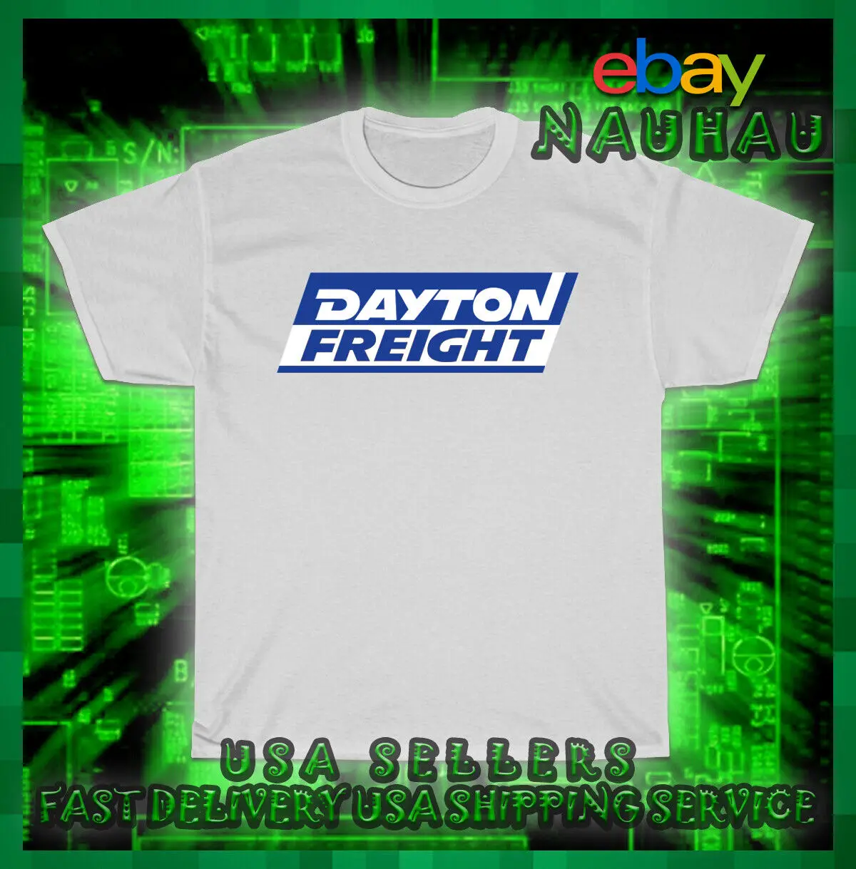 New American Shirt From Dayton Freight American Logo Men's T-Shirt