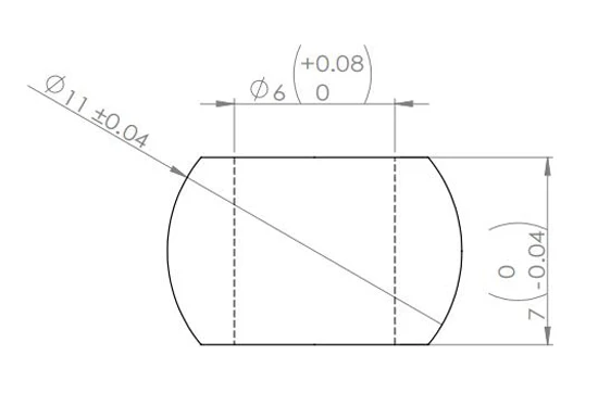 6mm Pin Shaft Cooling Fan Motor Bronze Bushing Sintered Iron with Copper Self-lubricating Slide Ball Bearing Bushing