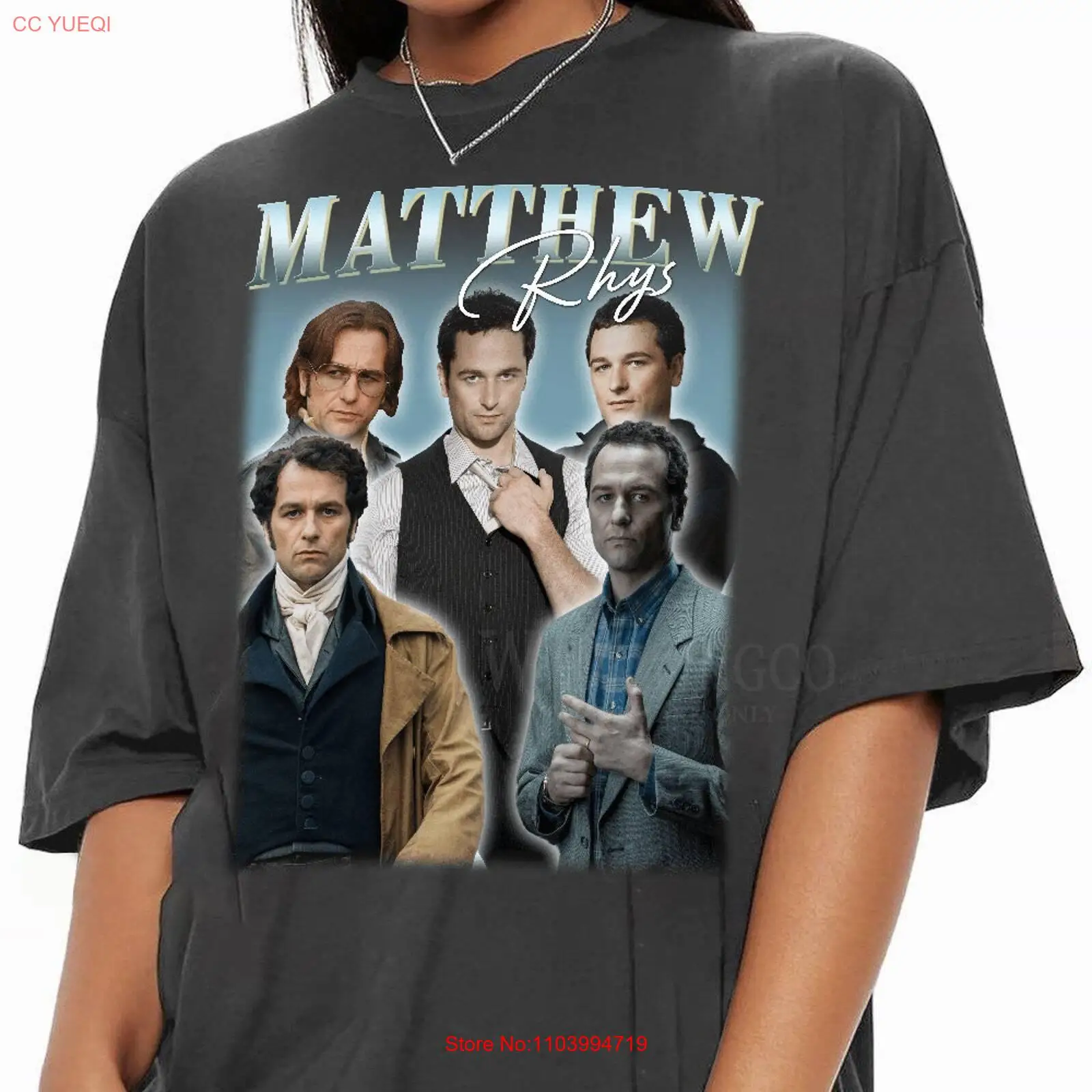 Matthew Rhys Vintage Bootleg Tee, Matthew Rhys Vintage Graphic Shirt