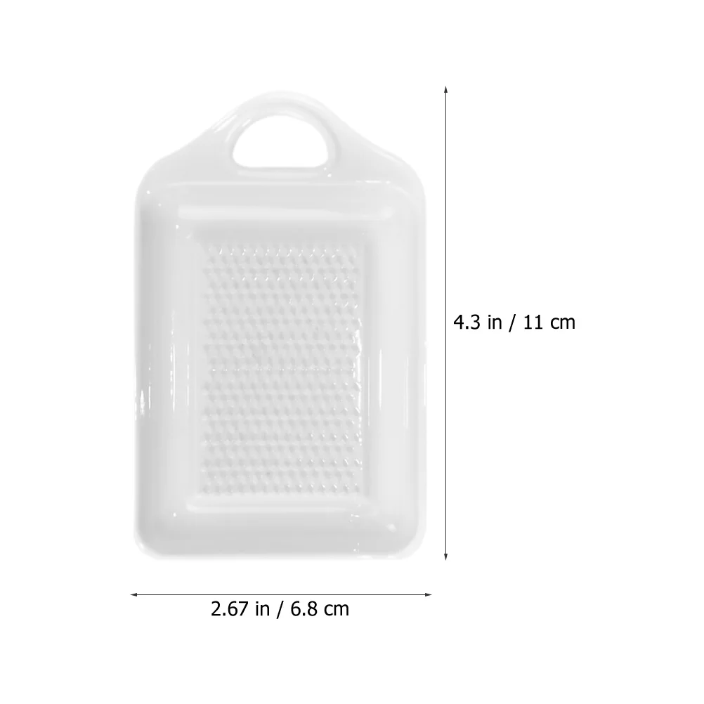 

Ceramic Food Grinder Wear-Resistant Garlic Grater Household Kitchen Accessory for Mashing Baby Complementary Foods