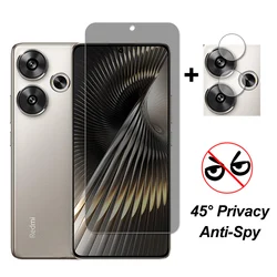 For Xiaomi Poco F6 Glass Screen Protector On Poco F6 5G Anti-Spy Privacy Tempered Glass Protective Camera Lens Film For Poco F6