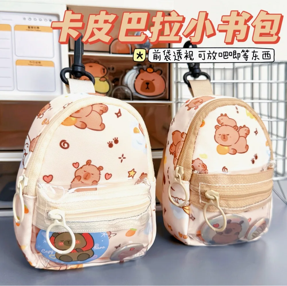 mini-bolsa-para-livros-bolsa-de-armazenamento-capibala-mudanca-fones-de-ouvido-bolsa-para-chaves-decoracao-suspensa-pingente-de-mini-mochila-de-estudante