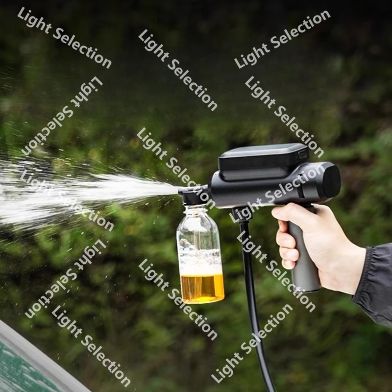 

Folding Car Washing Machine Wireless Portable Electric Water Spray Gun Small Charging Household High Pressure