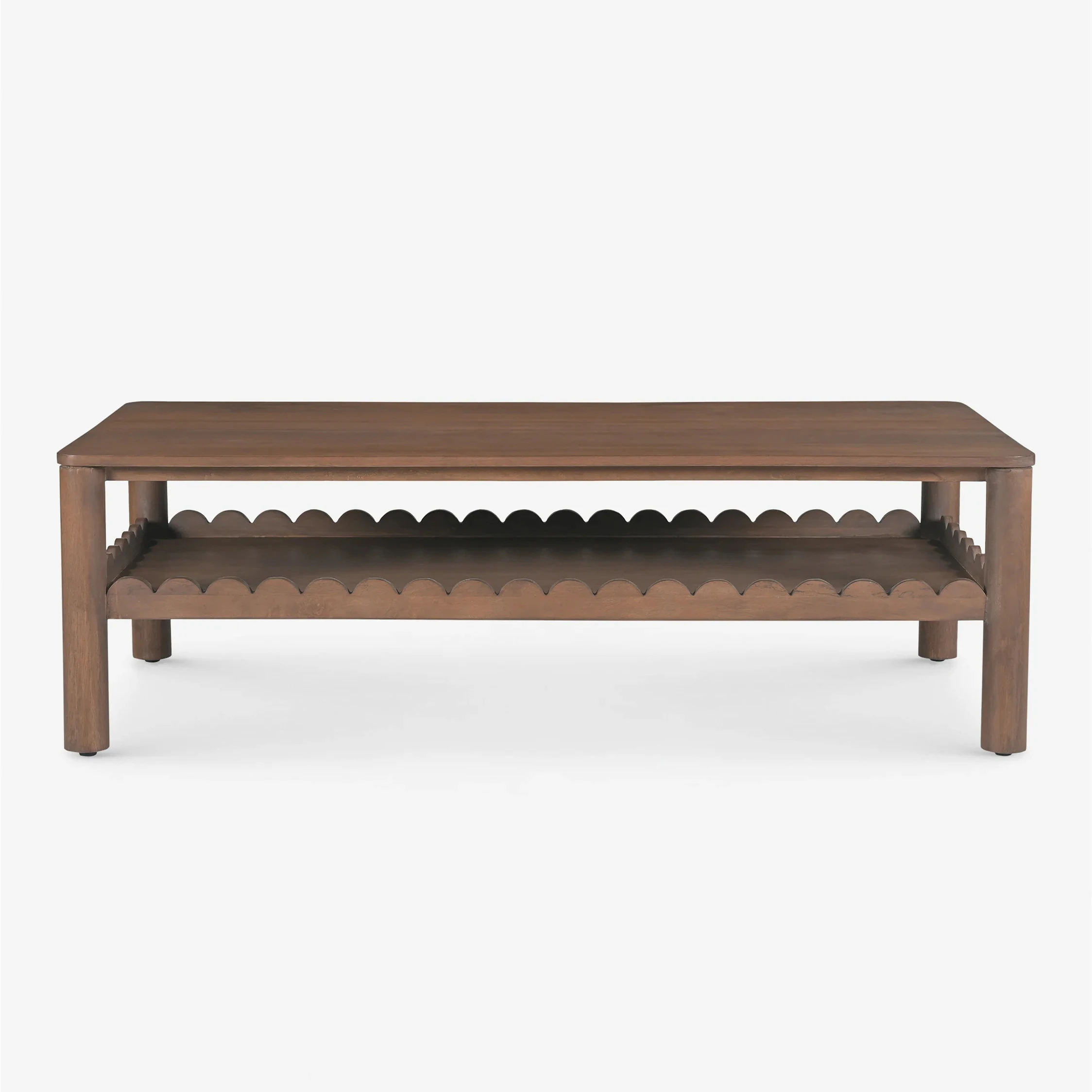 ^Industrial Design Solid Mango Wood Coffee Table with Marble Top Easy Assembly Set for Home Living Room Panel Style Furniture