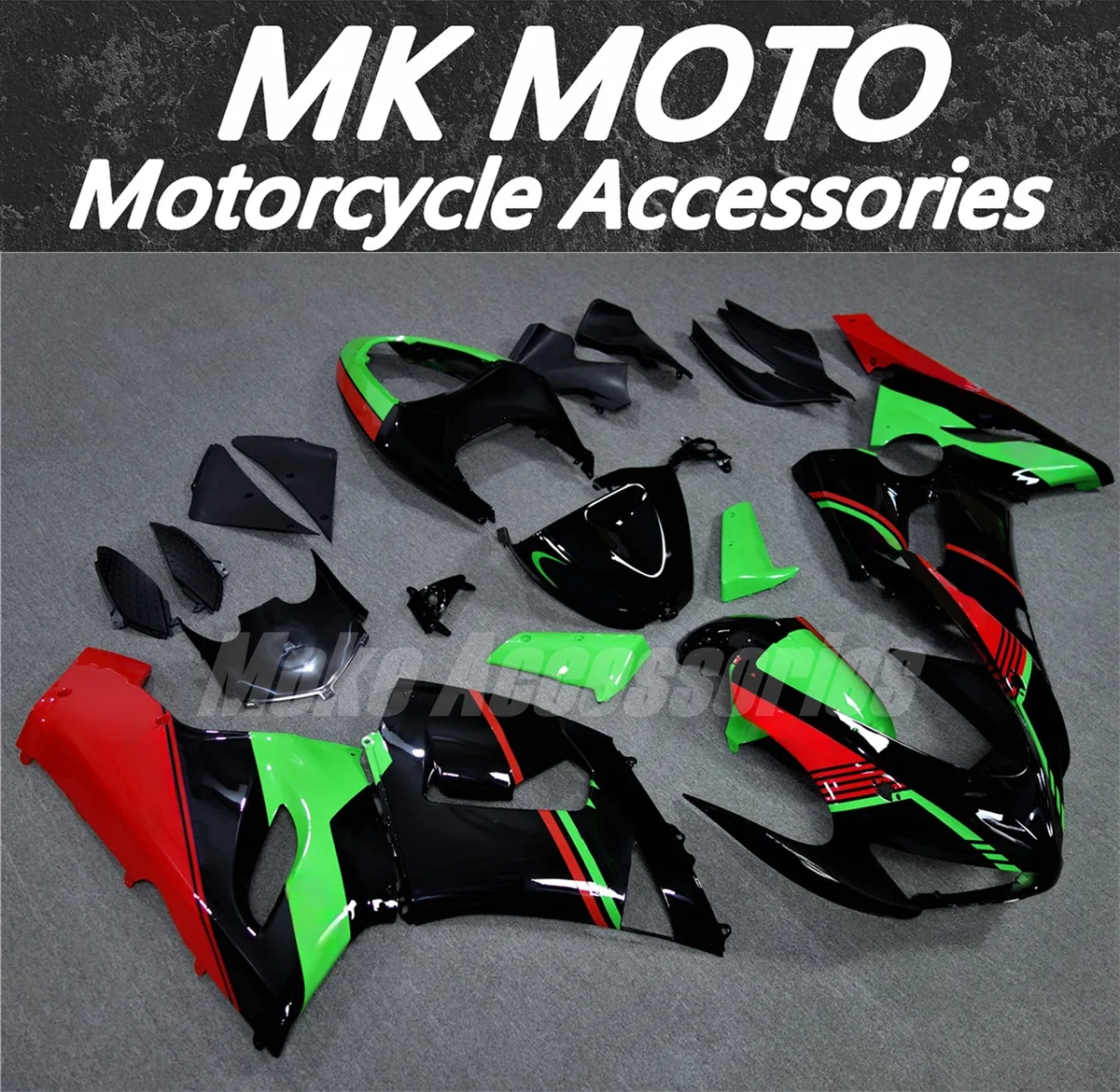 

Fairings Kit Fit For zx-6r 2005-2006 636 Ninja 05 06 Bodywork Set Black Green Red
