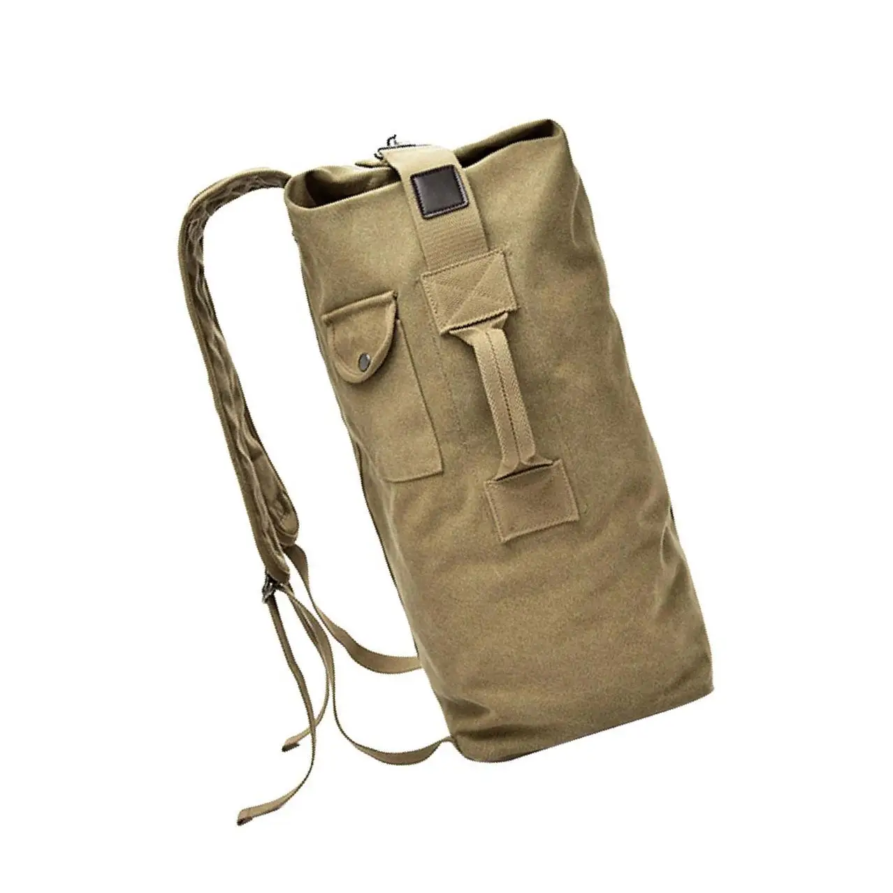 Outdoor Canvas Hiking Backpack Sport Rucksack Travel Duffel Bag