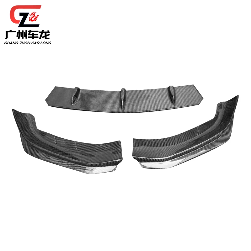 

For BMW 5 Series 525i 530i 540i G30 G38 2018-2023 Front Lip Carbon Fiber Car Bodykit Diffuser Spoiler Exterior Accessory Parts