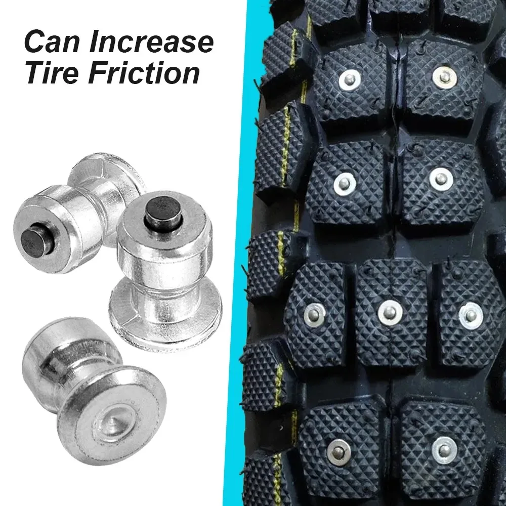 100/200Pcs Car Snow Studs Screw Wheel Tyre Stud Screws Snow Tire Spikes Tyre Screw for Bike Motorcycle ATV Shoes