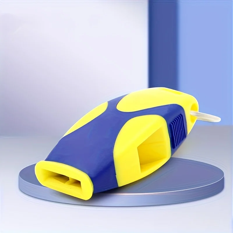 Campanello di sicurezza per fischio da esterno trasparente e forte, fischio con suono grande per campeggio, escursionismo, sport, emergenza, sopravvivenza, sicurezza