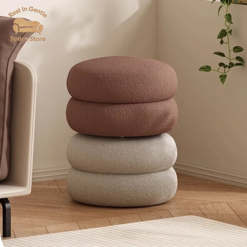 Girls Small Vanity Stools Table Side Makeup Household Luxury Bedroom Dress White Modern Sillones Modernos Living Room Furniture