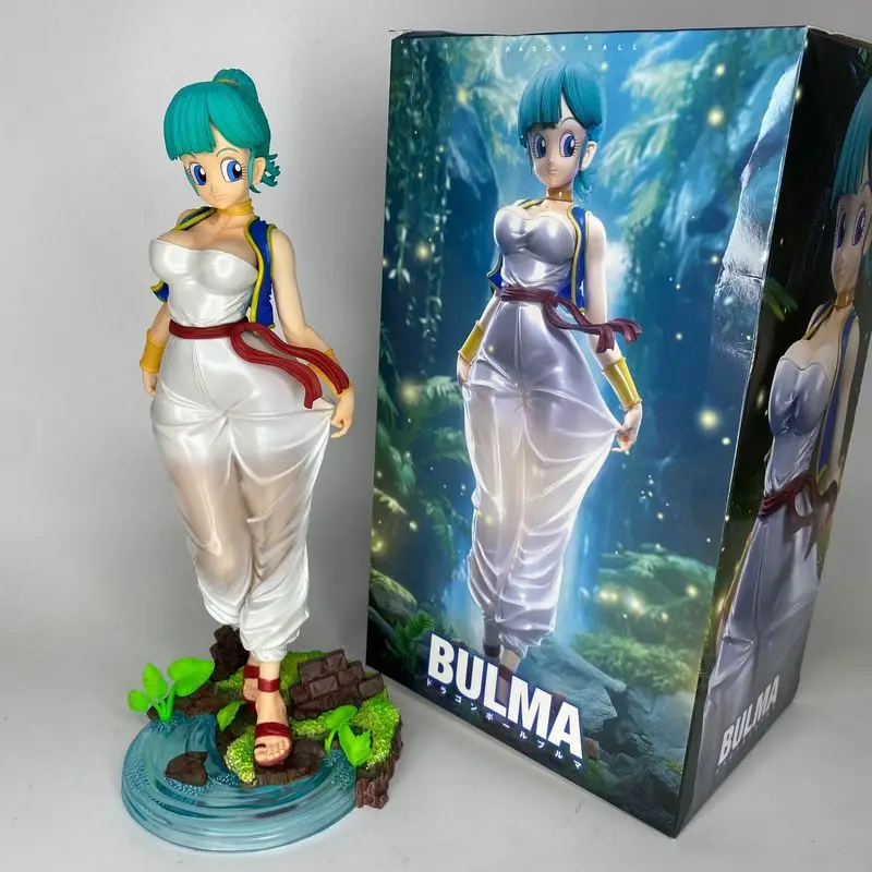 11.02in/28cm Anime Dragon Ball Z Figure Bulma Anime Figures Pvc Action Figures Collection Model Toys For Christmas Gifts