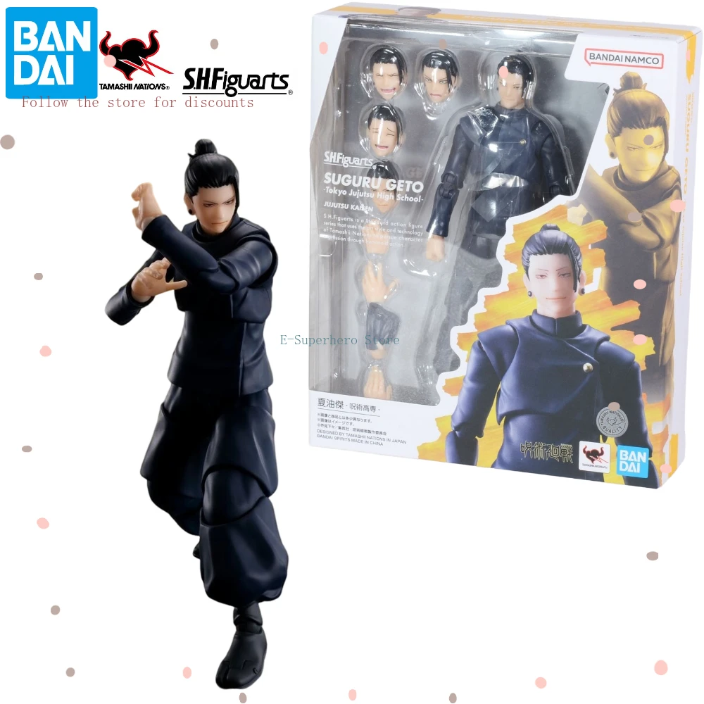 

Bandai S.H.Figuarts SHF Jujutsu Kaisen Suguru Geto Technical High School Action Figures Toys Collection Gifts In Stock