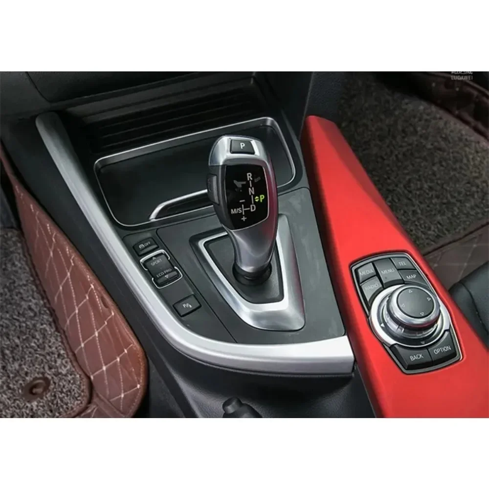 

LHD ABS For BMW 3 4 Series F30 F31 F32 F36 3GT 320i Car Central Control Gear Shift L Shape Strips Trim Accessories
