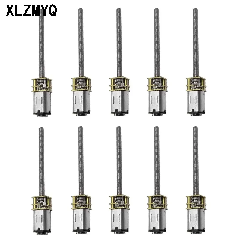

10pcs GA12-N20 DC 3V 6V 12V Micro Reduction Gear DC Motor With Lead Screw M4*55 N20 Motors 30RPM 50RPM 100RPM 1000RPM Diy Kit