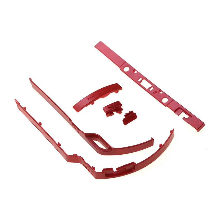 JCD ปุ่มพลาสติกกรอบ/ปิดสำหรับ PSP2000 PSP 2000เปลือกหอยพลาสติกกรอบสวิตช์ WIFI