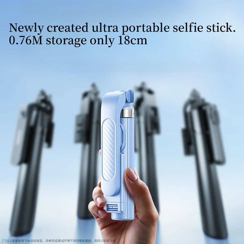 

Mini With Light Selfie Stick Bluetooth Portable Handheld Dual-purpose Anti Shake Charging Magnetic Remote Control Phone Holder