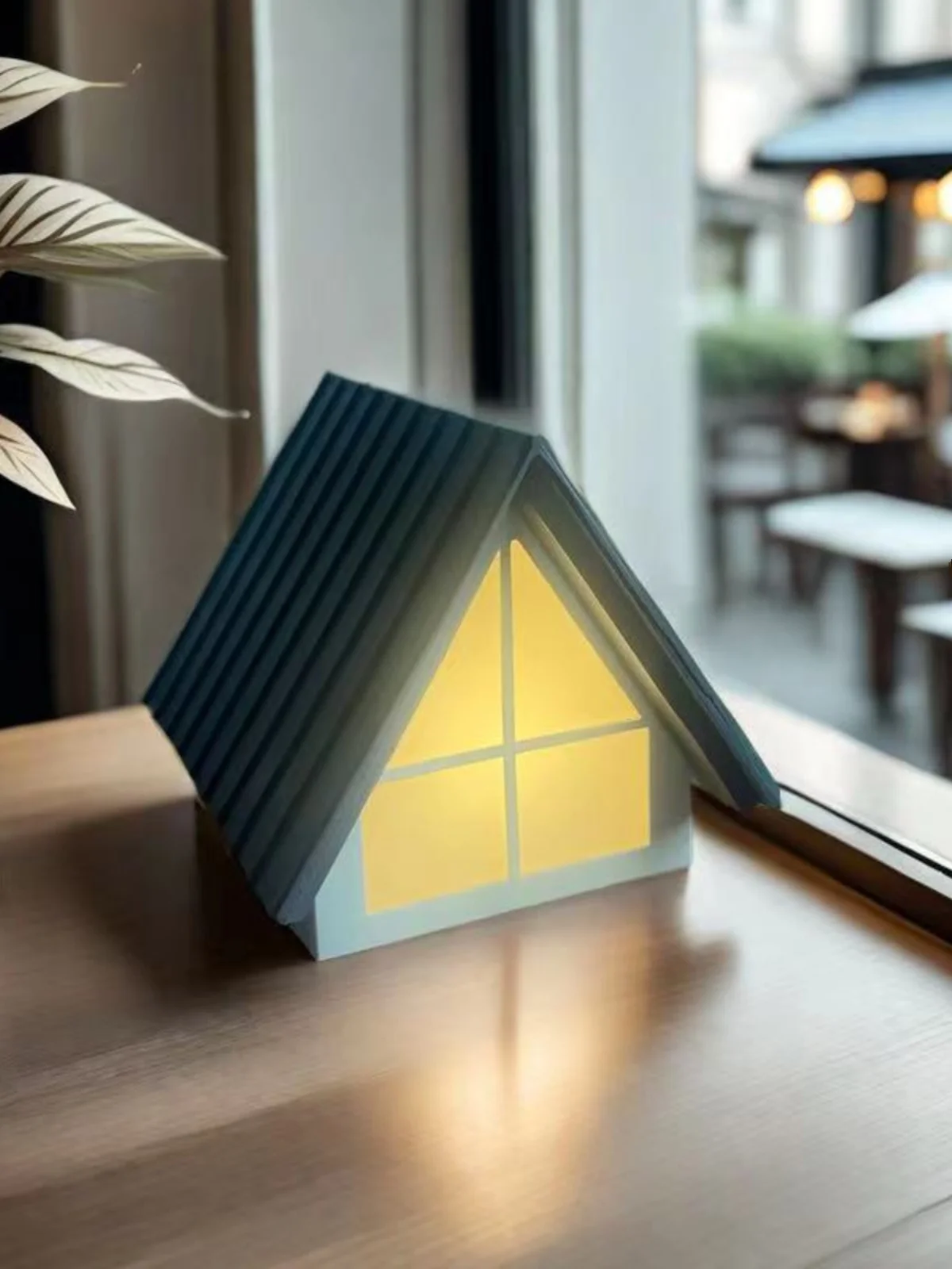 مرافقة مصباح المرجعية، جو إبداعي لغرفة النوم، ضوء ليلي للمنزل الصغير الراقية، مكتب ديكور بجانب السرير في الغرفة الدافئة la #4