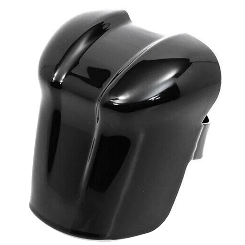 Black Waterfall Style Horn Cover for Harley Electra Street Tour Road Glide King FLHRC Heritage Classic 1995-2020