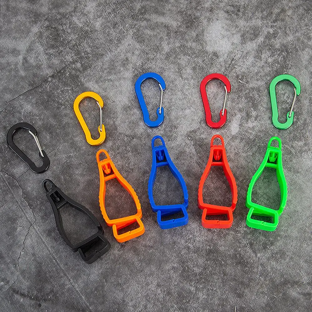 Outdoor Multifunctional 6 Colors Grabber Holder Hanger Guard Labor Clamp Grabber Catcher Glove Clip