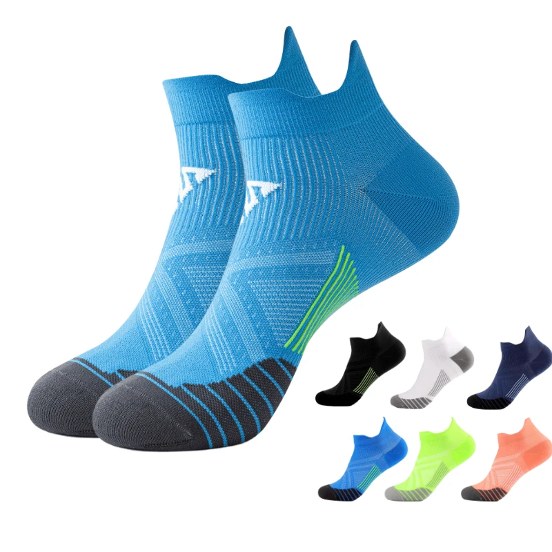 Sports Socks For Men Women Breathable Running Fitness Compression Socks Professional Marathon Quick Dry Socks Elastic Footwear