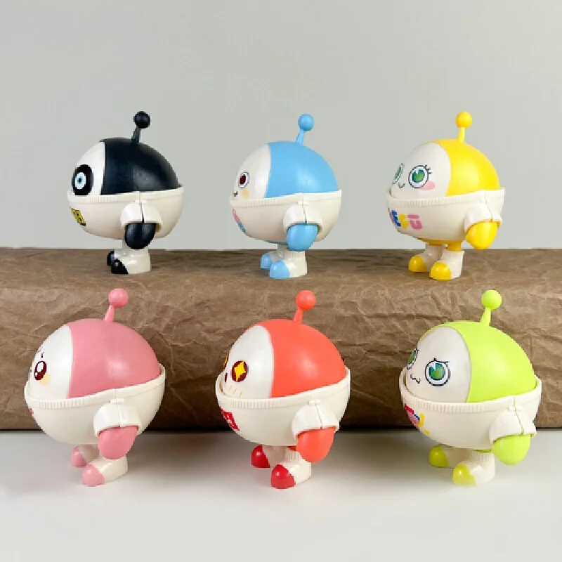 Eggy fiesta juego hecho a mano lindo huevo piel decoración modelo muñeca caja ciega muñeca Twist huevo juguete para regalo muñecas felices figura regalos