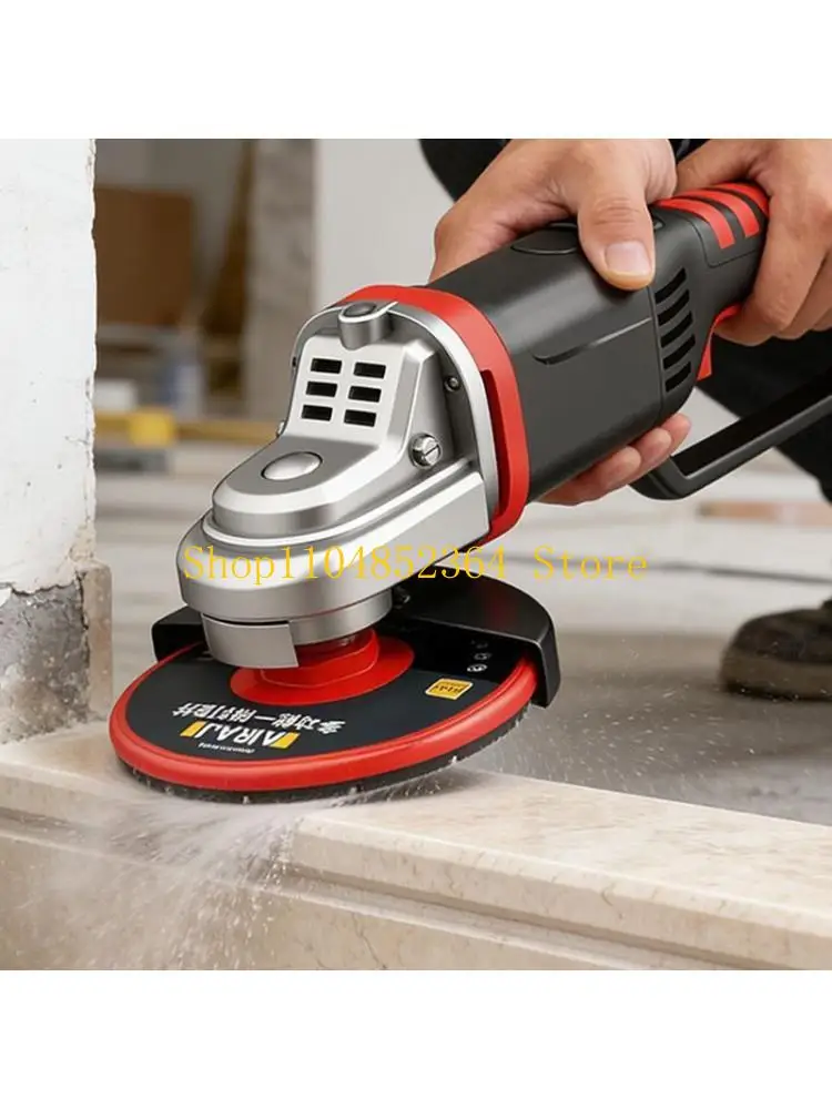 652F 80Mm Diameter 50/100/200 Grits Sanding Polishing Pad Heat Resistant For Dry Or Wet Use On Concrete Stone Marble