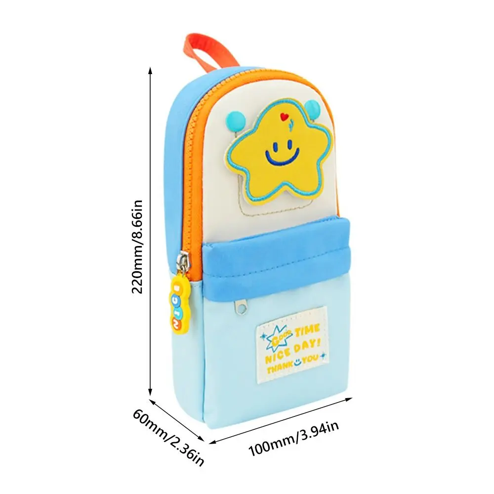 INS Cloud Design Pen Bag Large Capacity Multifunctional Stationery Bag Pen Box School Office