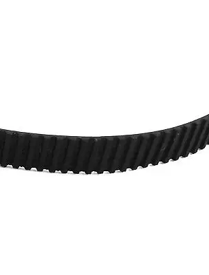 T2.5x780 312 dentes 10mm de largura 2,5mm passo correia dentada endurecida preta para impressora 3D
