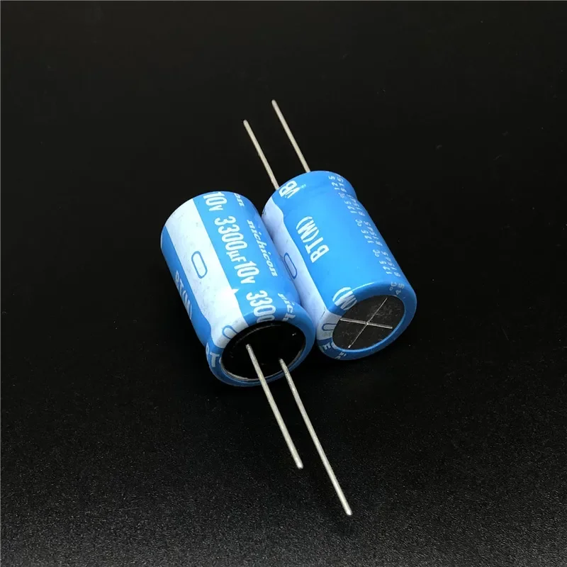 2pcs/20pcs 3300uF 10V NICHICON BT Series 16x25mm Highly dependable reliability 10V3300uF Aluminum Electrolytic capacitor