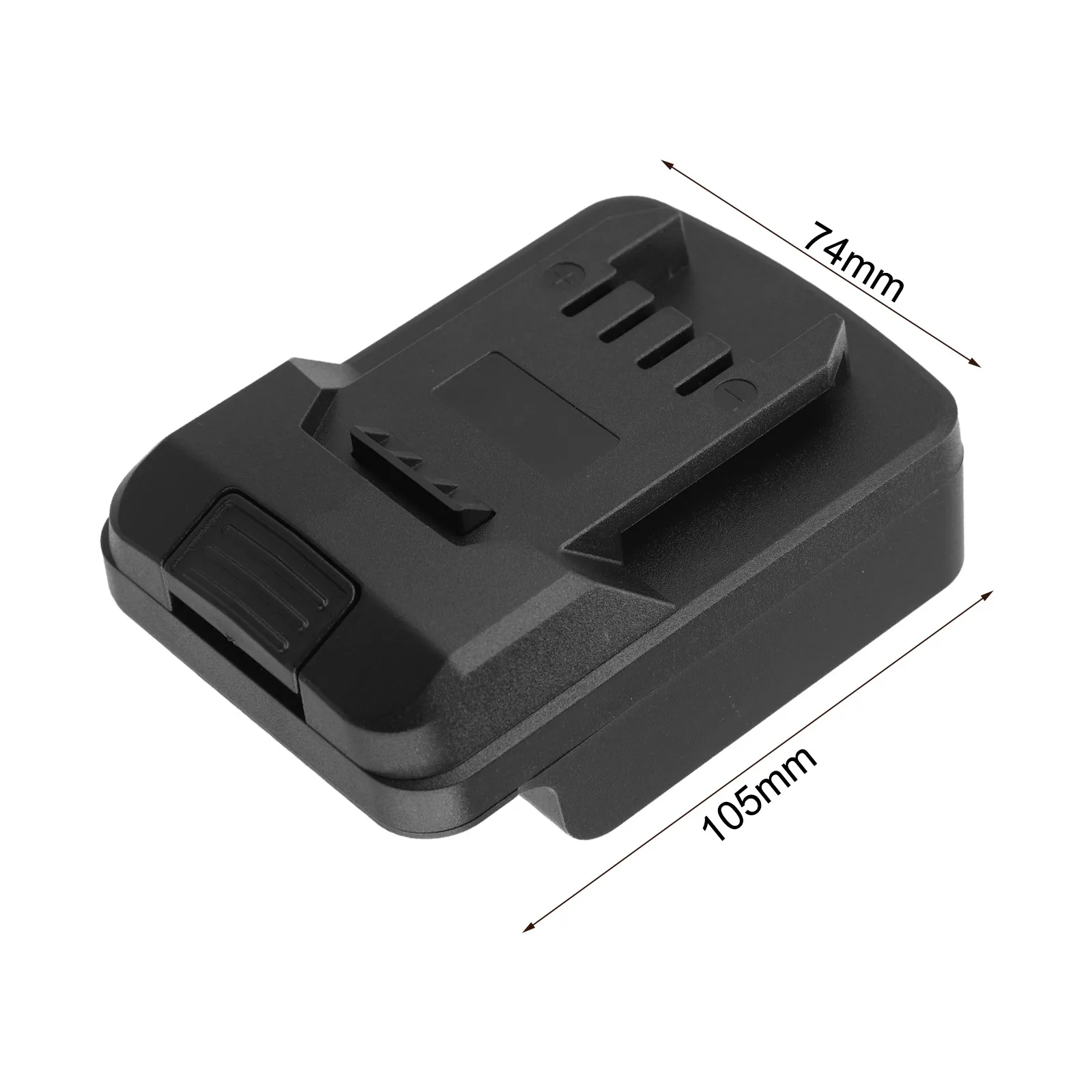 

Battery Power Adapter Battery Adapter Battery Replacement Safe And Reliable Adapter Only Anti-slip Design Compact Size