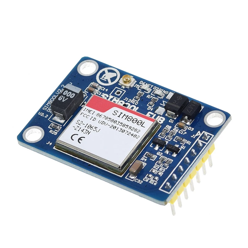 1 مجموعة SIM800L V2.0 5 فولت اللاسلكية GSM جي بي آر إس وحدة رباعية الموجات ث/غطاء كابل هوائي