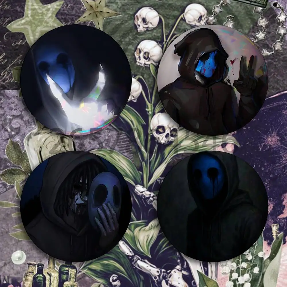 C-Creepypasta Eyeless Jack Button Badge Set Pin Single Pack Anime Merch for Ita Bags Badge Collectible Buttons