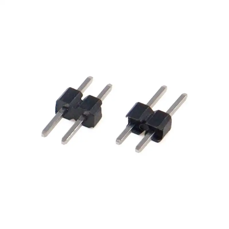 20 Stück 2,0 mm Einreihiger Gerader Stiftleisten-Stecker 1*2P 3P 4P 5P 6P 7P 8P 10P 20P 40P Kupfer – Detail 3