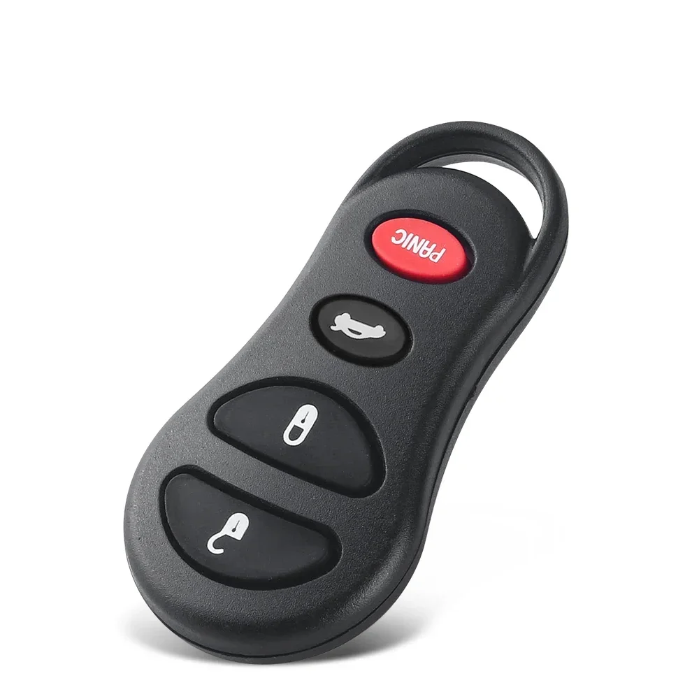 KEYYOU Car Keyless Entry Remote Key Shell Fob Case 3/4 BNT For Chrysler Voyager Cruiser For Dodge Ram Dakota Jeep Cherokee Key