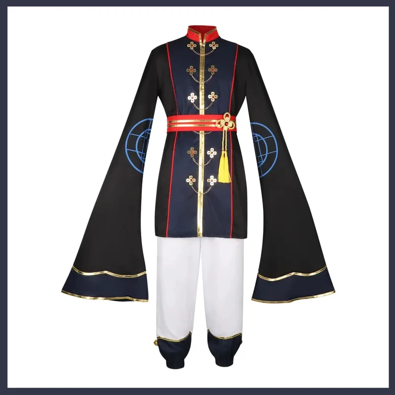 5;e,8\v,5/Anime Bungo Stray Dogs Nakajima Atsushi Cosplay Costume Ghost Zombie Uniform Robe Tops Hat Wig Man Hallowef,5'h\8/m' view 4