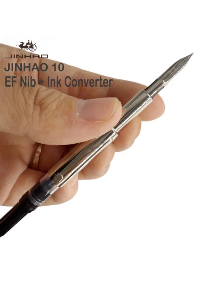 Pióro wieczne JINHAO 10 10 z wkładami konwertującymi atrament, kaliber 5,5 mm, wkłady z atramentem, artykuły szkolne i biurowe, artykuły papiernicze — zdjęcie produktu 6